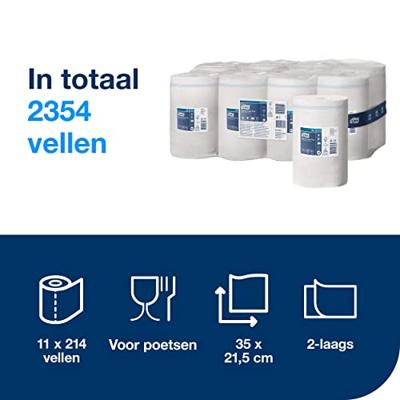 TORK 101221 Schoonmaakdoek 2 lagen
