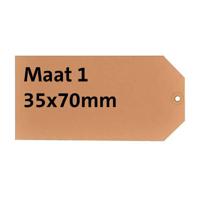 Quantore Kartonnen label, 1000st. - thumbnail