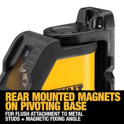 DeWalt DW088CG Kruislijnlaser Groen 30m - DW088CG-XJ