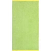 Cawö Cawo Lifestyle Splash Doubleface 7071 Handdoek 50x100 pistazie/lemon - thumbnail
