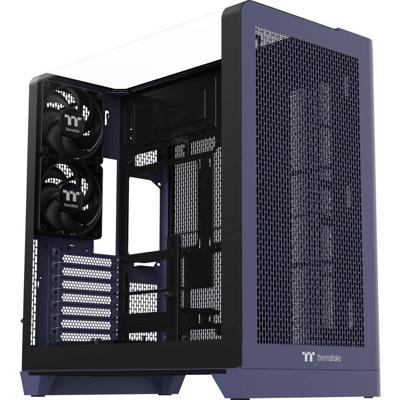 Thermaltake View 390 Air Future Dusk PC-behuizing Donkerblauw Stoffilter, Geïntegreerde verlichting, 2 voorgeïnstalleerde ventilators Thermaltake View 390 Air Future Dusk PC-behuizing Donkerblauw Stoffilter, Geïntegreerde verlichting, 2 voorgeïnstalleerde ventilators
