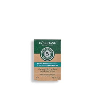 L&apos;Occitane 5 Ess. Oils Purifying Freshness Solid Shampoo 60 g