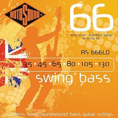 Rotosound 666LD Swing Bass 66 set basgitaarsnaren 35 - 130