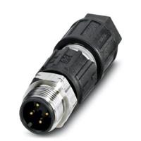Phoenix Contact 1440753 Sensor/actuator connector, niet geassembleerd M12 Aantal polen (sensoren): 4 Stekker, recht 1 stuk(s) - thumbnail