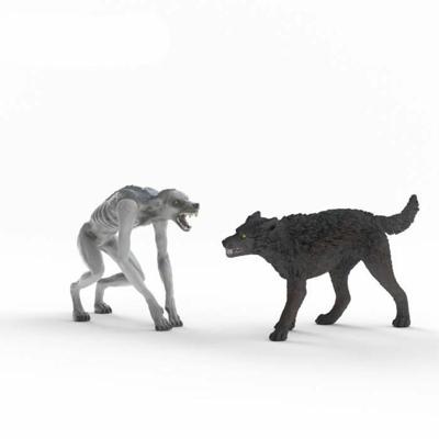 Weerwolf versus Faunaatbeeldje, Schleich 14906 Harry Potter©-reeks