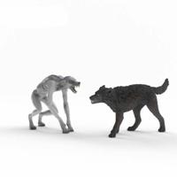 Weerwolf versus Faunaatbeeldje, Schleich 14906 Harry Potter©-reeks - thumbnail