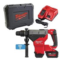 Milwaukee M18 FHM-121C Boor-en breekhamer 18V 12,0Ah Li-Ion - 4933464894 - thumbnail