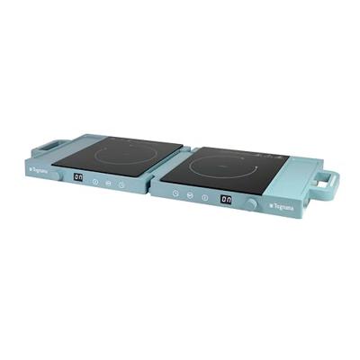 Tognana Draagbare dubbele kookplaat Iridea (Blauw)