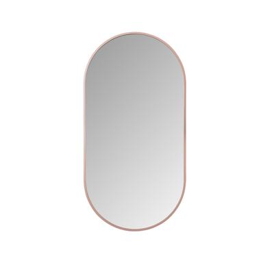 LED-Spiegel Ovaal BWS Colorato Met Verwarming 100x50 cm Geborsteld Koper