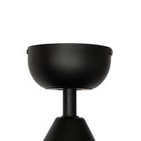 QAZQA Plafondventilator zwart incl. LED met afstandsbediening - Yuki - thumbnail