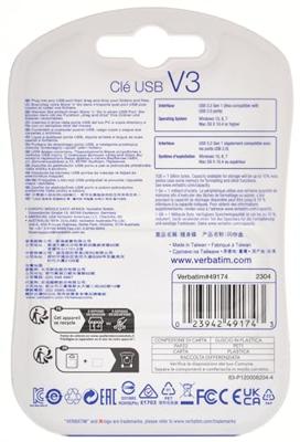 USB stick Verbatim 49174 Zwart 64 GB