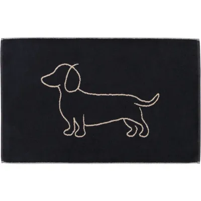 Cawö Cawö We love Dogs 6248 Badmat 50x80 zwart/beige