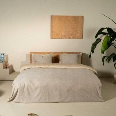 Kayori Kayori Miha Dekbedovertrek Katoen/Tencel 140x200/220 Naturel