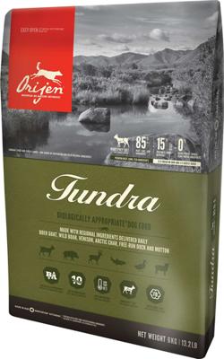 Orijen Tundra 11,4 kg Volwassen Kip, Vis, Turkije - thumbnail