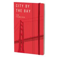 Stifflex Notitieboek San Francisco 13 X 21 Cm Papier Rood - thumbnail
