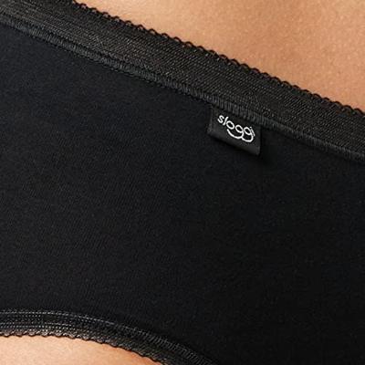 4-pack Basic Midi - dames heup slips (3+1 Gratis) - Heup slips vrouwen - katoenen onderbroeken dames