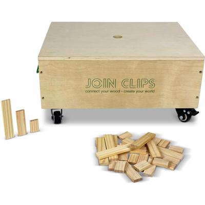 JOIN CLIPS Uitbreidingsset van Basis set Bouwplanken Pro 500 stuks
