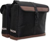 Dubbele fietstas Simson Urban 35 liter - nacht zwart - thumbnail