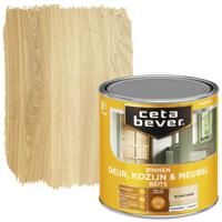 Cetabever Binnenbeits Deur Kozijn en Meubel Transparant Zijdeglans - Blank Eiken - thumbnail