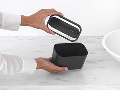 Brabantia MindSet Badkamer Afvalbakje Donkergrijs