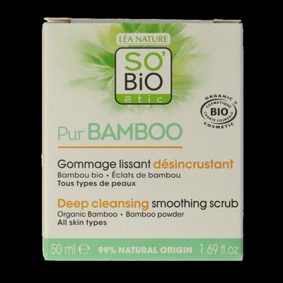So Bio Etic Bamboo Deep cleansing smoothing scrub 50 Milliliter