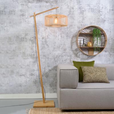GOOD&MOJO Vloerlamp 'Bromo' Small, Bamboe, kleur Naturel