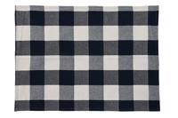 Schort met Buidelzak DKD Home Decor 70 x 1 x 85 cm Blauw Katoen Wit - thumbnail