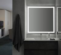 FOCCO Ada LED spiegel 120x70 met spiegelverwarming - thumbnail