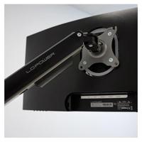 LC-Power LC-EQ-A32B flat panel bureau steun 81,3 cm (32 ) Zwart - thumbnail