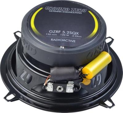 Ground Zero GZRF 5.2SQX - Autospeakers - 13cm 2-weg Coaxiaal - 120 Watt Ground Zero GZRF 5.2SQX - Autospeakers - 13cm 2-weg Coaxiaal - 120 Watt