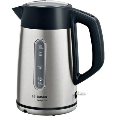 Bosch TWK4P440 waterkoker 1,7 l 2400 W Zwart, Roestvrijstaal