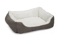 Beeztees Ligbed baboo grijs 48x37x18cm - thumbnail