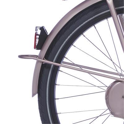 Cortina spatbord achter 26 u4 brilliant silver matt