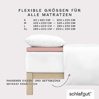 Schlafgut Schlafgut Pure Jersey Topper Hoeslaken L - 140x200 - 160x220 154 Purple Mid - thumbnail