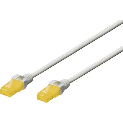 Digitus DK-1613-A-050 RJ45 Netwerkkabel, patchkabel CAT 6A U/UTP 5.00 m Grijs Halogeenvrij, Verdraaide paren 1 stuk(s) Digitus DK-1613-A-050 RJ45 Netwerkkabel, patchkabel CAT 6A U/UTP 5.00 m Grijs Halogeenvrij, Verdraaide paren 1 stuk(s)