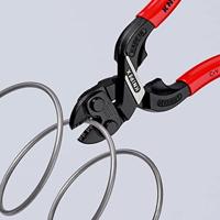 Knipex CoBolt® S compacte boutensnijtang met snijuitsparing | Kunststof bekleed | Zwart geatramenteerd | Lengte 160 mm - 71 31 160 SB - thumbnail