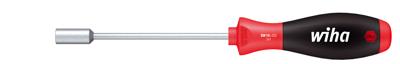 Wiha Zeskantdopsleutel | SW 17 mm | klinglengte 125 mm | totale lengte 249 mm | meercomponentengreep | 1 stuk - 01033 - 01033