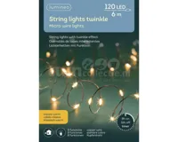 Draadverlichting Koper 120 LED 6m CW - thumbnail