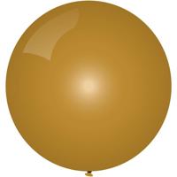 Ballon jumbo goudkleurig 90cm - thumbnail