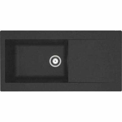 Gootsteen met Enkele Spoelbak en Afvoer Stradour