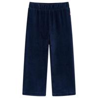 Kinderbroek 116 ribfluweel marineblauw - thumbnail
