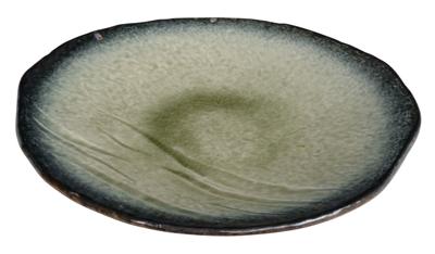 Groen Bord - Yamasaku - Handgemaakt Porselein - 27x3cm