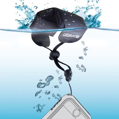Catalyst Reflecterende drijvende schouderband, zwemlijn voor mobiele telefoons of andere apparaten, waterdicht, kleur zwart