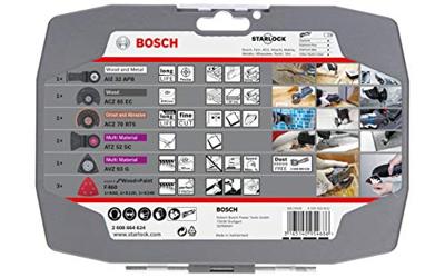 Bosch Professional Multitool zaagbladenset 5-Delige Starlock Best of Cutting Renovatie - 2608664624 - thumbnail