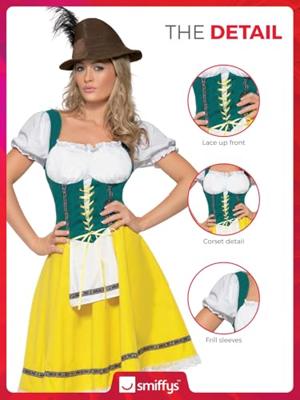 Oktoberfest jurk vrouw