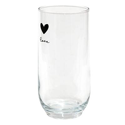 Clayre & Eef Longdrinkglas hart 280ml
