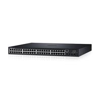 Dell n1548p – switches netwerken (IEEE 802.1 ab, IEEE 802.1, IEEE 802.p, IEEE 802.1 V, IEEE 802.1 W, IEEE 802, bestuurd, L3, Gigabit Ethernet (10/100/1000), 1U, zwart) - thumbnail