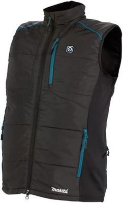 Makita cv102dzs verwarmd vest s | zonder accu's en lader | inclusief jasadapter | in doos cv102dzs