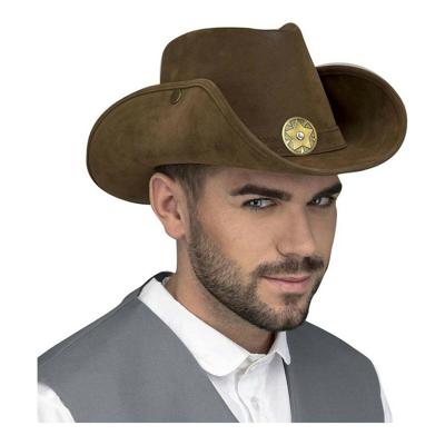 Cowboy Hoed My Other Me Bruin Ster (59 cm) Cowboy Hoed My Other Me Bruin Ster (59 cm)