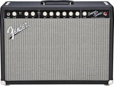 Fender Super-Sonic 22 Combo 1x12 buizen gitaarversterker zwart